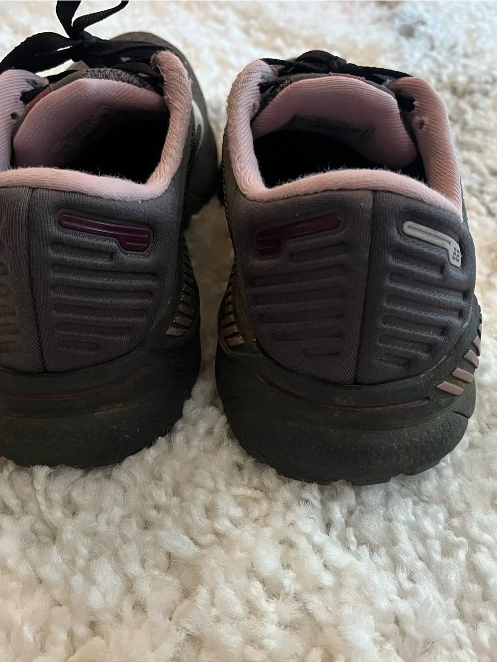 Brooks Women's Adrenaline GTS Running Shoes - Black & Pink